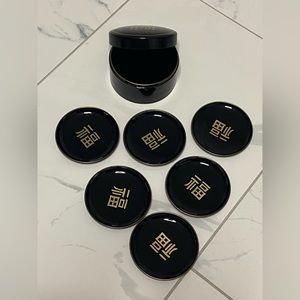 8PC. Set “BLESSING” Lacquer Condiment Dish